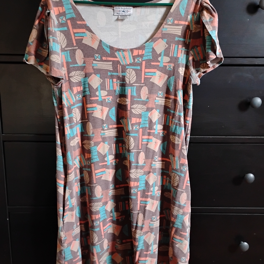 Geometric Patterned Dress